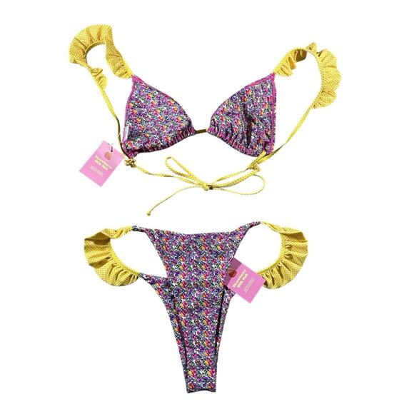 Strawberry Milk Mob Marigold 2-piece Bikini NWT - XL - Picture 5 of 5